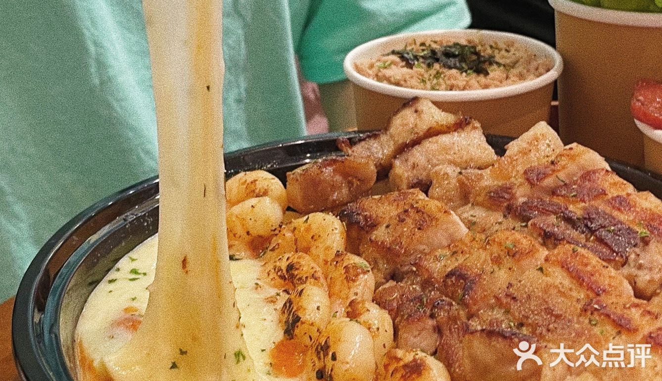 广州探店|芝士年糕烤肉拼盘！隐藏的平价韩料！