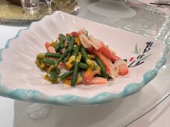 黄瓜苗拌兰花蚌-老洋房花园饭店(绍兴路店)