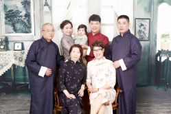 -时光纪亲子全家福照相馆(静安店母女写真父母纪念照)