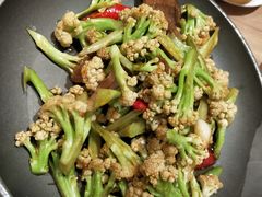 封缸肉炒有机菜花-西北45°(世茂广场店)