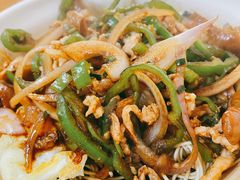 胖孟的青椒肉丝拌面-超爷叔面馆(西园店)