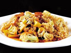花菜炒肉-同裕烧烤·海鲜·家常菜(杰座·欧洲城店)