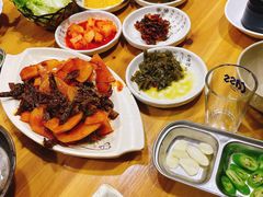 干辣椒炒土豆片-故乡家韩国料理(丹东街店)