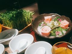玫瑰雪花牛舌-捞王锅物料理(四川北路店)