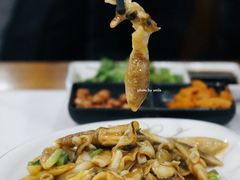 姜葱炒竹蛏-盈田盈粥庄(博山东路店)