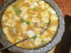石锅鸡汤豆腐-绿茶餐厅(华联万柳店)