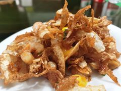 煎笋脯干贝炒虾仁-旧款宁波饭店(华敏世纪广场店)