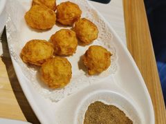 炸台式花枝丸-台北楚楚园馅饼粥(虹桥南丰城店)