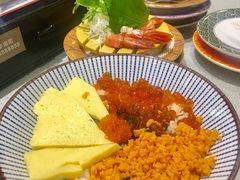 熟海胆三文鱼盖饭-万岁寿司(万国店)