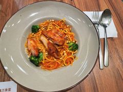 肉酱茄汁香草鸡扒意大利面-Pennehut畔尼意面(合肥万象城店)