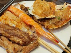 -川骄海鲜自助(王府井奥莱UP TOWN店原世界之花店)