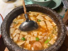 石锅鸡汤豆腐-绿茶餐厅(西单老佛爷店)