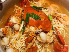 招牌蟹膏面-十面欢腾·海鲜面·台式Bistro(长乐路店)