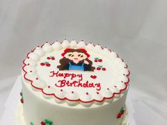 手绘娃娃款动物奶油蛋糕-艾加柒克蛋糕茶歇甜品台(春熙路店)