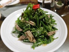 黑腐竹拌丝瓜尖-中山宴(定州署店)