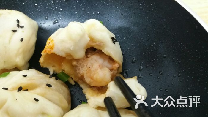 忆江南生煎包(桃园二巷店)虾仁生煎包图片 第6张