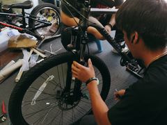 -道路口单车爱瓦士dahon大行