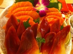 三文鱼北极贝刺身-万岁寿司(芳村店)