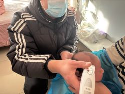 -慧婴轩婴儿理胎发胎毛笔胎毛画手足印(通州店)