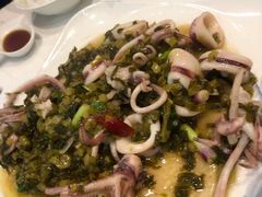 酸菜炒鱿鱼-温岭人家(红花北路店)