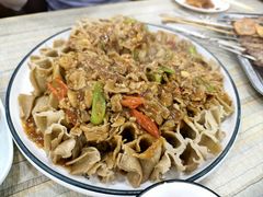 羊肉烩莜面-老舅老蒙肉饼非遗店(一店)