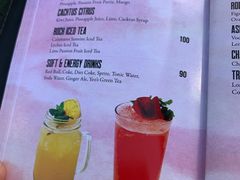 菜单-Rock Bar Bali(Bali)