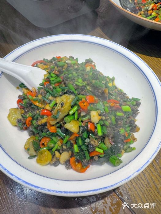 广殿渔村(高桥店)韭花爆螺肉图片