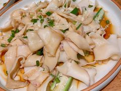秋葵浸螺片-宋小谨·泉州菜(西沙湾店)