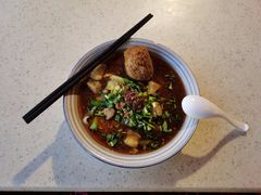 茄子肉丁刀削面-五度翠清大同刀削面