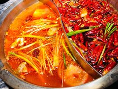 番茄鸳鸯锅-渝味晓宇火锅(合川路店)