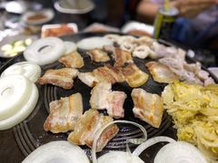 烤猪五花肉-海花锅盖烧烤店(怡馨家园店)