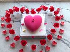 小粉红草莓慕斯生日蛋糕-法兰之吻蛋糕甜品(大望路店)