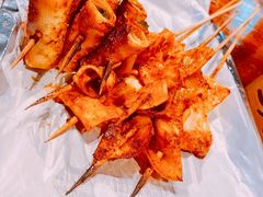 牛板筋-马路牙子地桌烤肉(工体店)