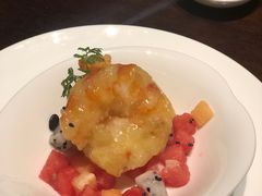 珊汁芝麻虾-杭州西子湖四季酒店·金沙厅