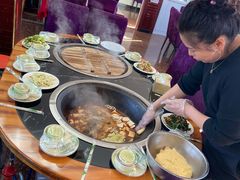 -北京龙庆四季香农家饭庄·灶台鱼·碳烤虹鳟鱼(龙庆峡店)