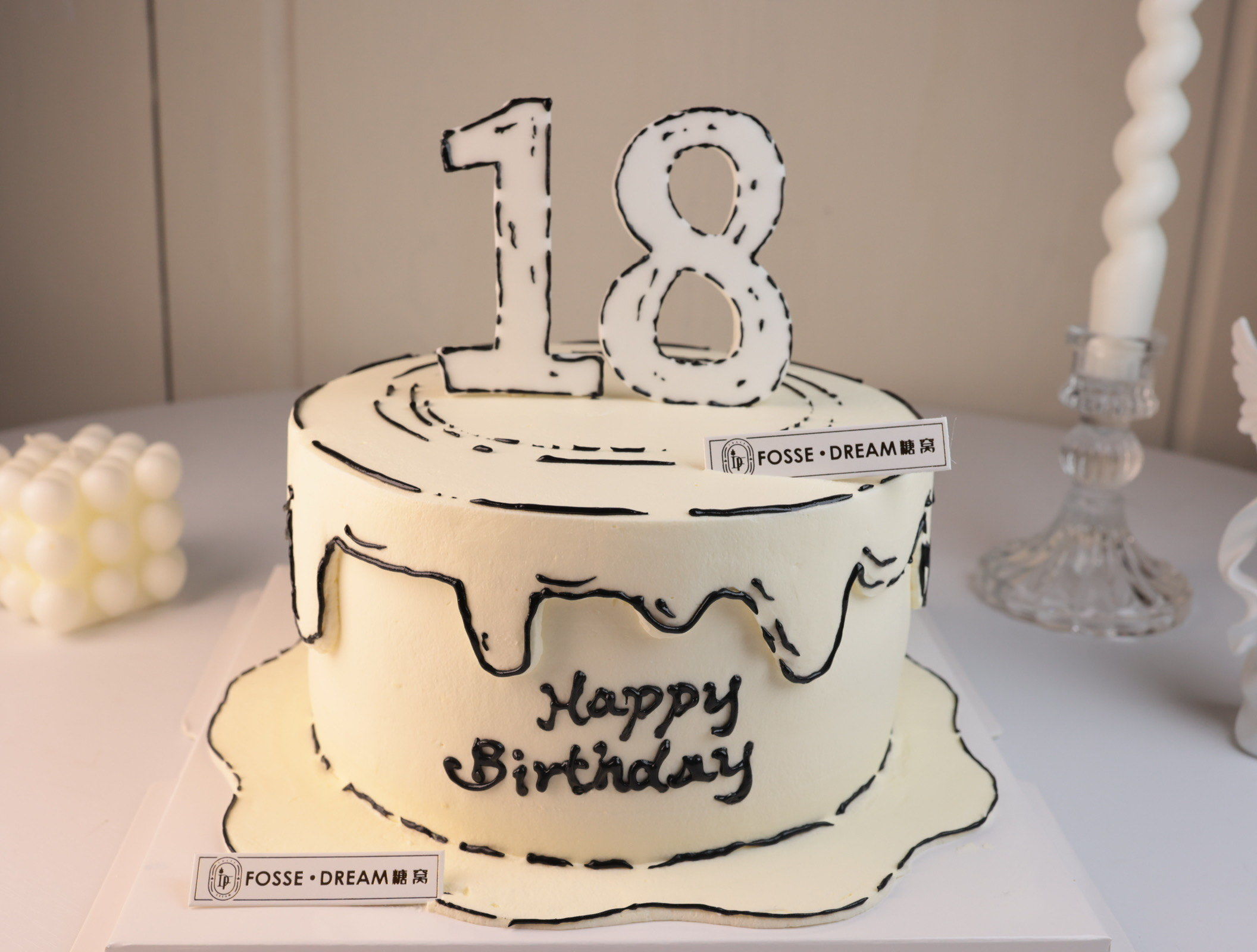 18岁二次元蛋糕