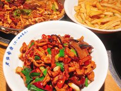 土萝卜干炒土腊肉-吃饭皇帝大(解放西路店)