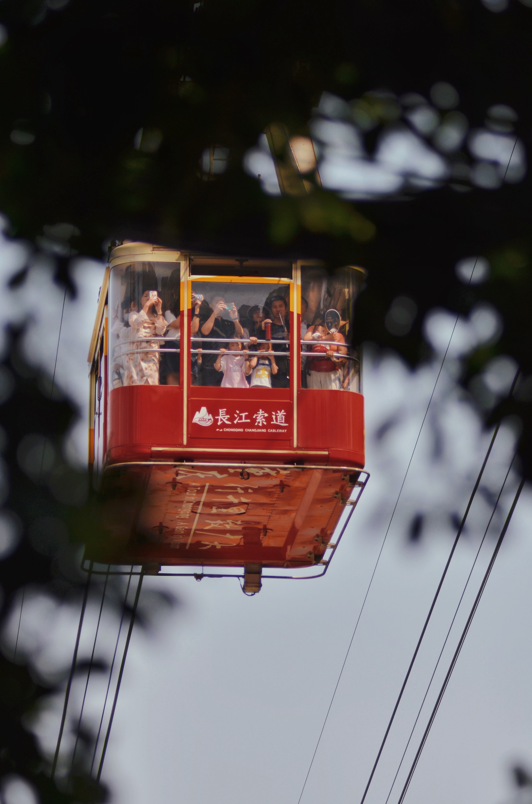 汉江源景区索道图片