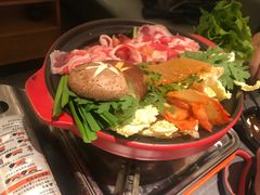 肥牛泡菜锅-花时·炭火烧肉(东百中心A馆店)