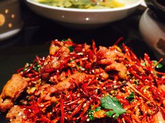 辣子牛肉-荣品荟·融合餐厅(月湖广场店)