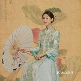 只有拍了工笔画婚纱照,才知道自己能有多美🌼