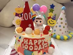 -咖咖熊蛋糕定制·英国蓝风车动物性淡奶油