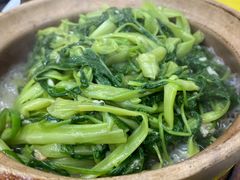 虾酱通菜-汤氏美食台山水步特色黄鳝饭(龙津东路店)