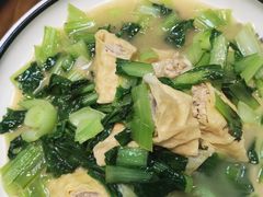 豆皮烩青菜-临江宴餐厅·桐庐菜(富春江店)