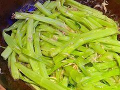 虾酱啫通菜梗-啫神·广州地标美食(北京路店)