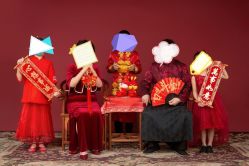 -时光纪亲子全家福照相馆(静安店母女写真父母纪念照)
