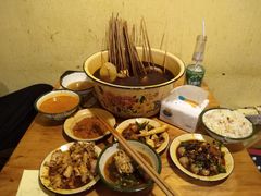-拈签一笑黄牛肉辣卤串串