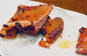 Smoked Hand-Rubbed Pork Ribs