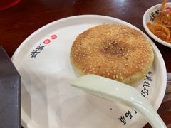 芝麻烧饼-武圣羊汤(手帕口店)
