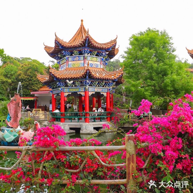 古韵观音山，穿汉服赏花“趣”踏青